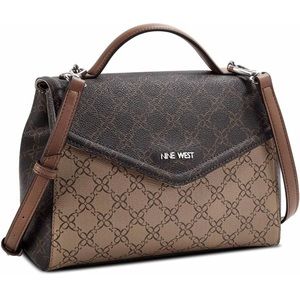 NINE WEST | brown/tan crossbody/handbag/satchel/purse